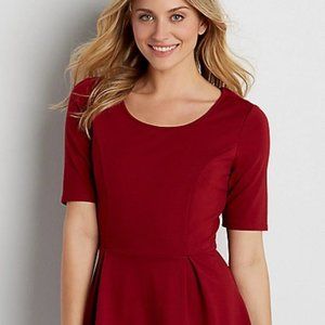 NWT Lush Red Dress with Pockets